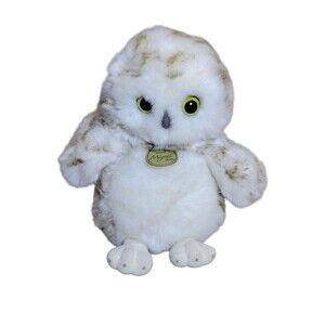 2019 Miyoni Tots By Aurora Snow Owl Plush 9" Stuffed Animal
